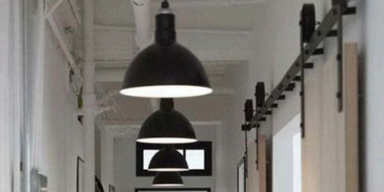 HELIOS Black COB LED Pendant