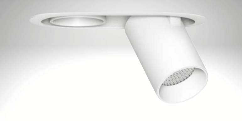 Adjustable Curve Twin LED Spot