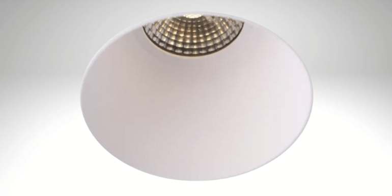 Deep Recessed Plaster Board Trimless LED Spot