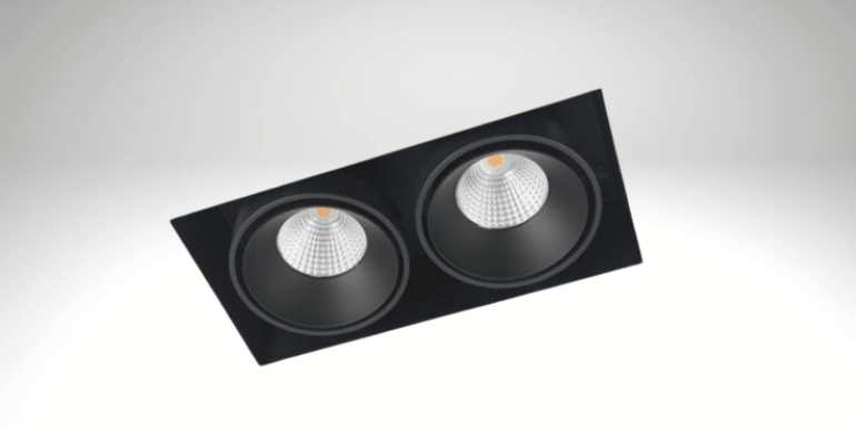 Twin Recessed Black/White Box