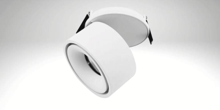 Recessed Surface Appearance Adjustable Downlight